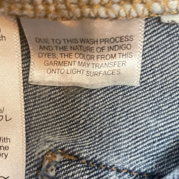 J. Crew Factory Essential Straight Raw Hem Medium Blue Denim Jeans Womens Sz 28 - Picture 12 of 12